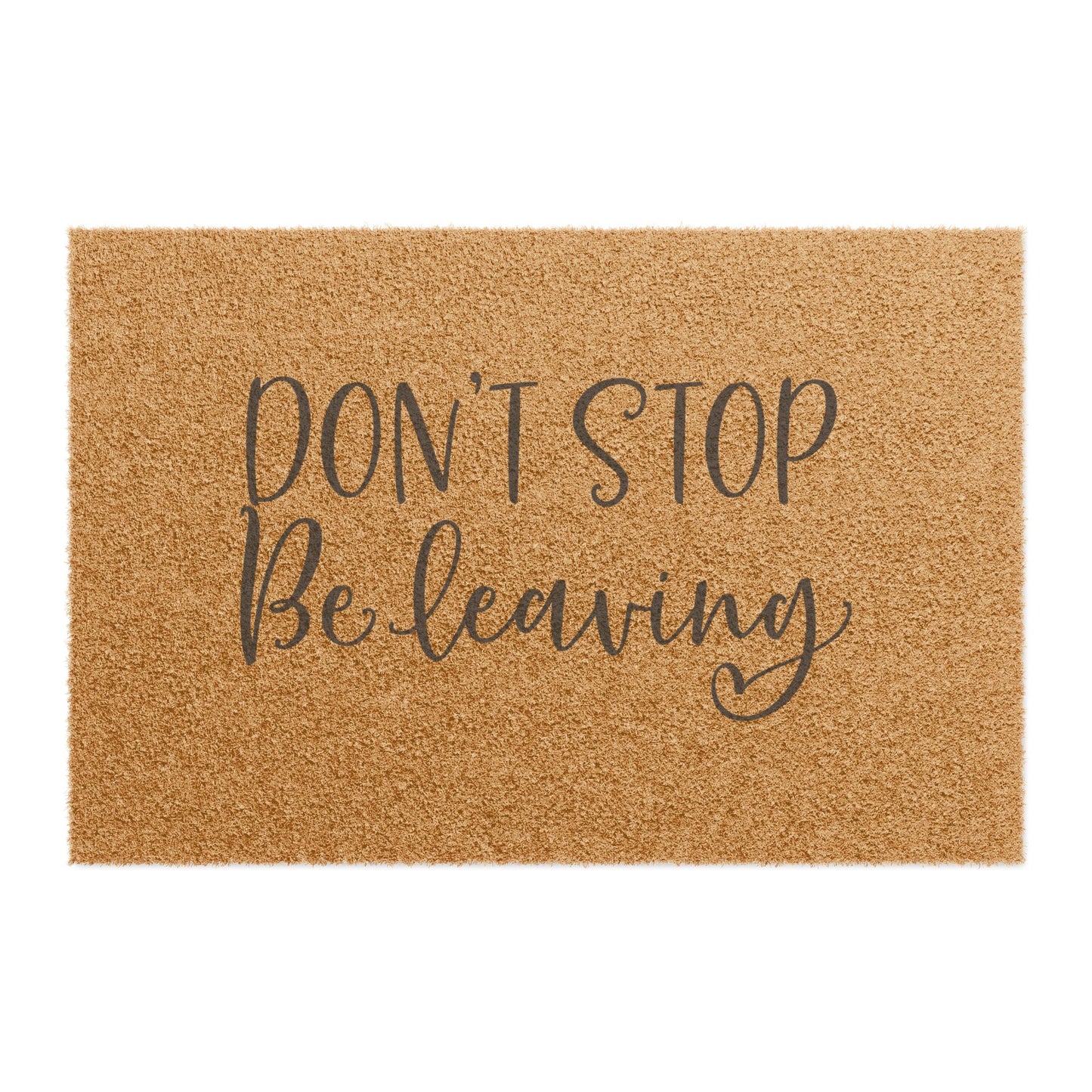 Doormat — “Be Our Guest but Don’t Expect Much” Funny Welcome Mat