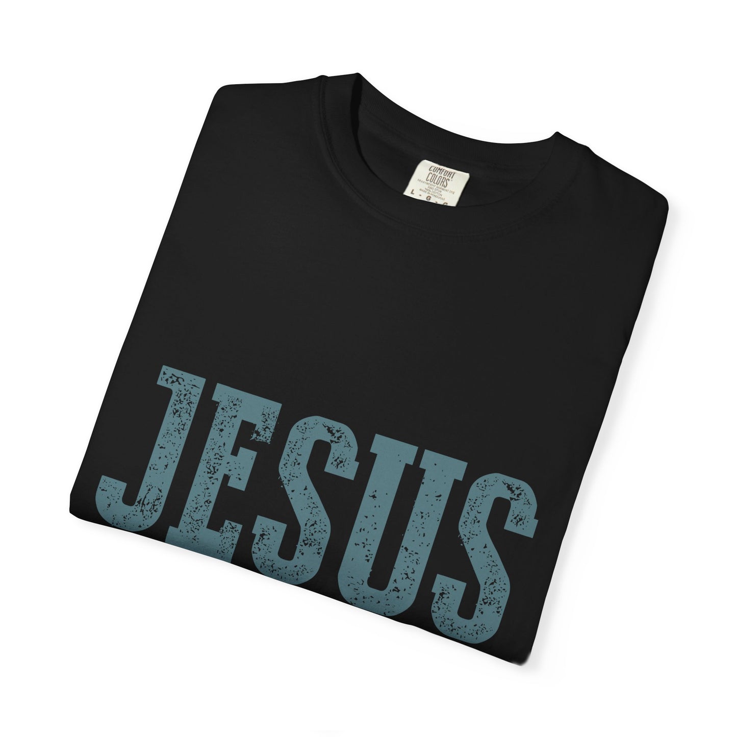 Jesus Graphic T-Shirt — Distressed Vintage Faith Tee