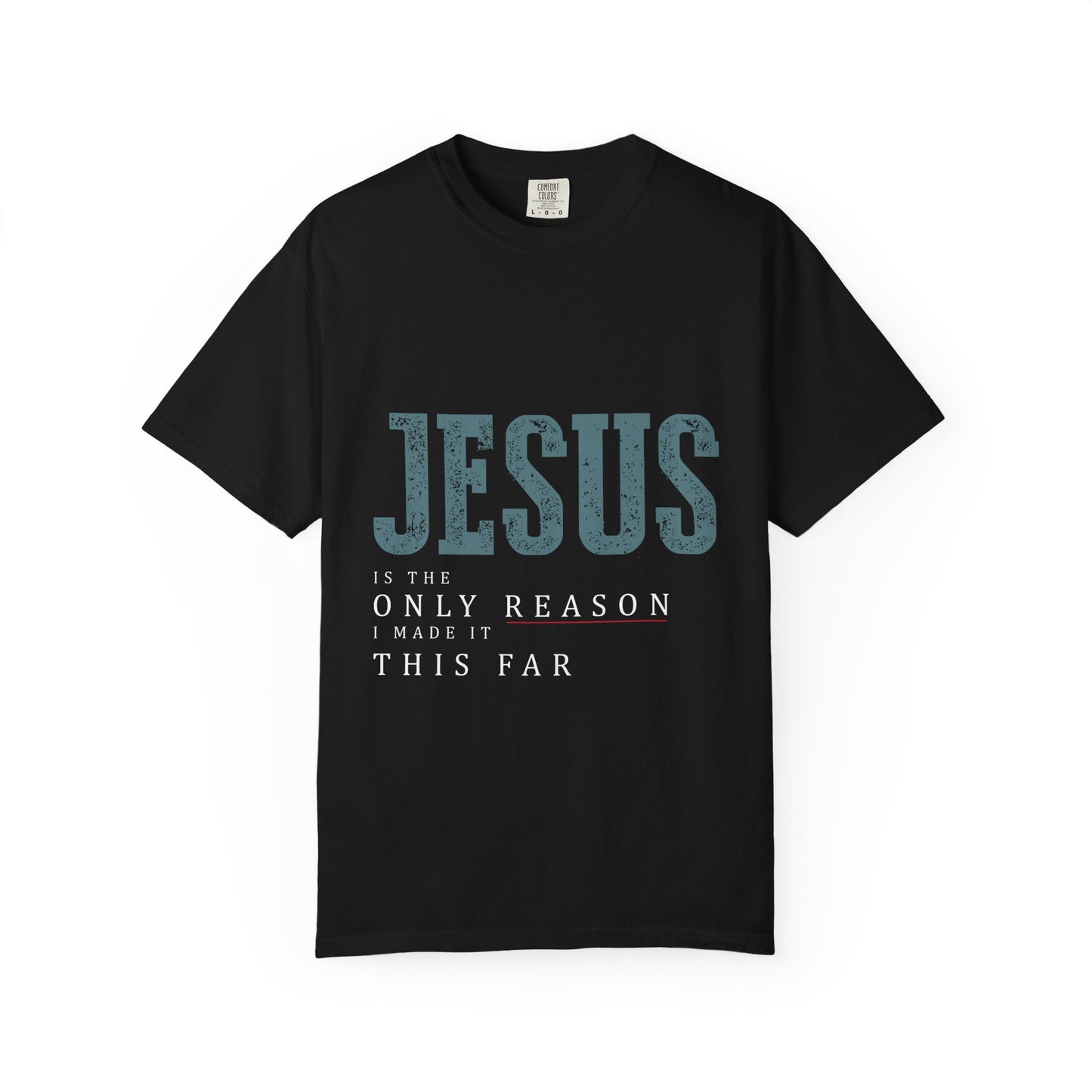 Jesus Graphic T-Shirt — Distressed Vintage Faith Tee