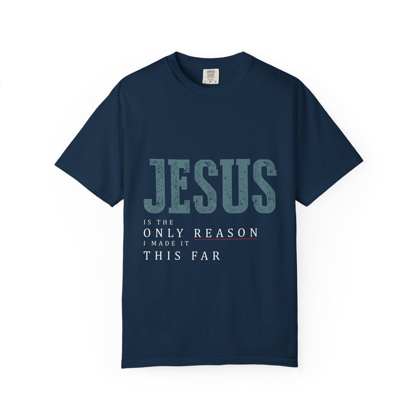 Jesus Graphic T-Shirt — Distressed Vintage Faith Tee