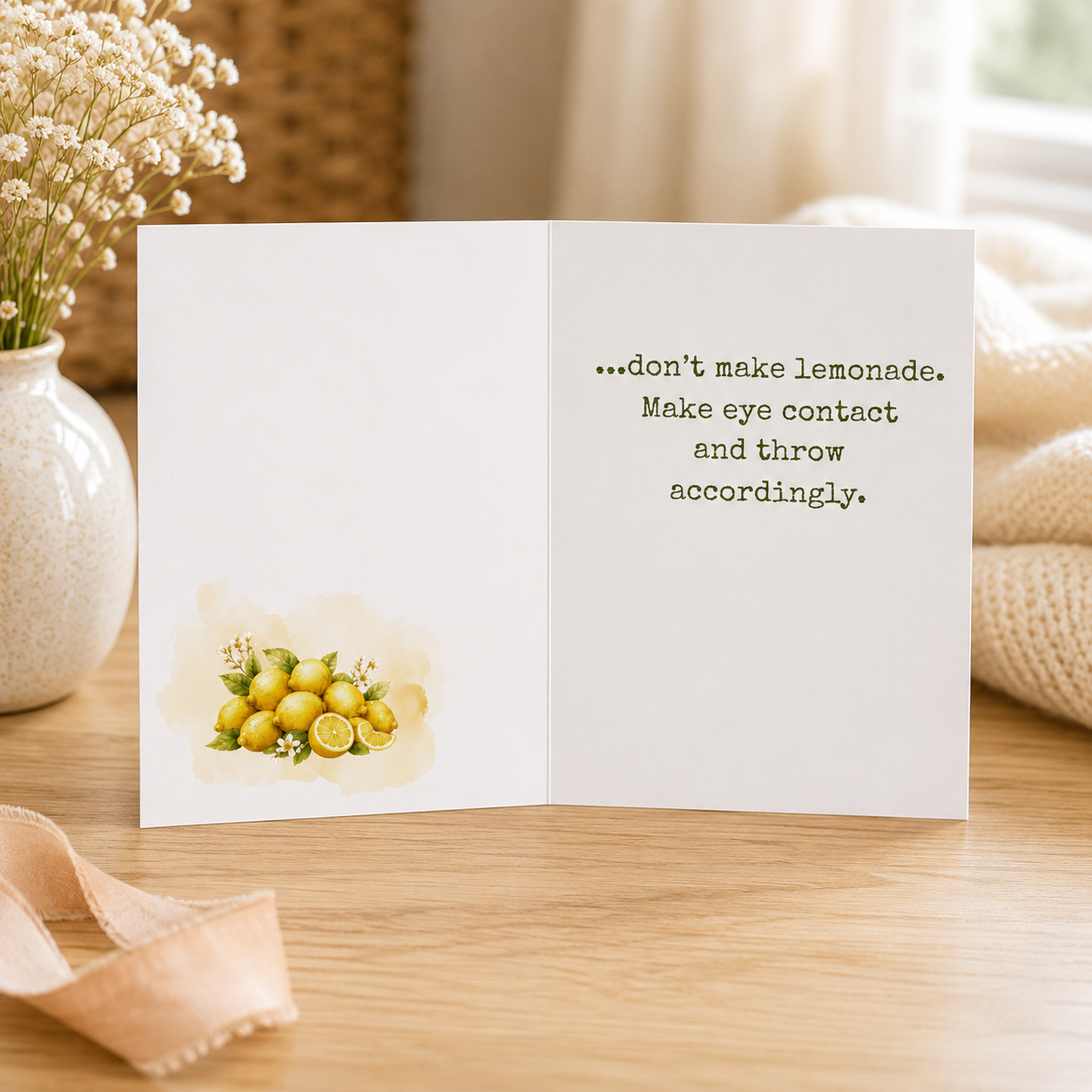 When Life Gives you Lemons